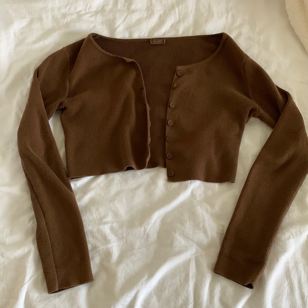 John Galt cropped sweater